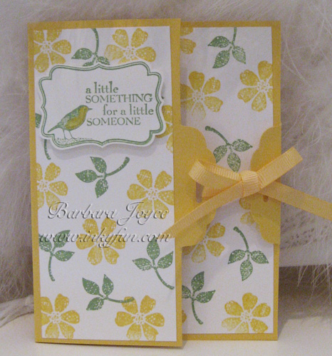 Baby Card Open