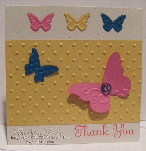 Butterfly Thank You