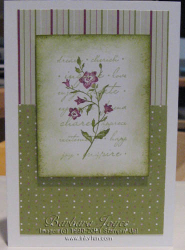 Charming Notecard