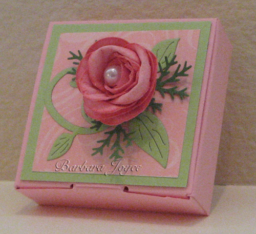 Rolled Flower Bitty Box